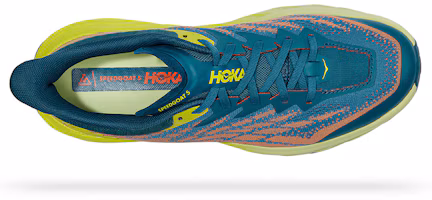 Details for HOKA Speedgoat 5 2E Wide 'Blue Coral' 1123159-BCEP