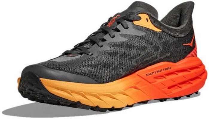 HOKA Speedgoat 5 2E Lebar 'Castlerock Flame' 1123159-CFLM Lookbook HOKA Speedgoat 5 2E Lebar 'Castlerock Flame' 1123159-CFLM