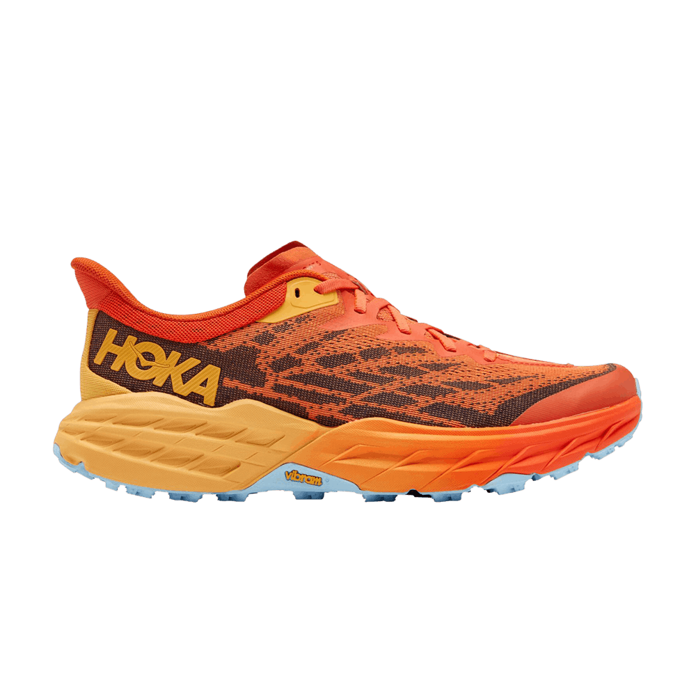 Buy HOKA Speedgoat 5 2E Wide ''Puffin''s Bill Amber Yellow'' Lelaki Wanita Malaysia. 1123159-PBAY