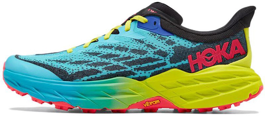 HOKA Speedgoat 5 'Scuba Blue Black' Lelaki/Wanita 1123157-SBBK Buy HOKA Speedgoat 5 'Scuba Blue Black' Lelaki/Wanita 1123157-SBBK