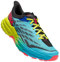 Lookbook HOKA ONE ONE Speedgoat 5 飛速羚羊5 輕便耐磨防滑 低幫 跑步鞋 藍綠紅
