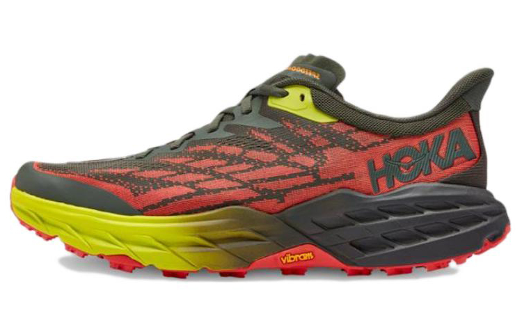 Buy HOKA Speedgoat 5 &#x27;Thyme Fiesta&#x27; Lelaki/Perempuan Kasut Lari 1123157-TFST