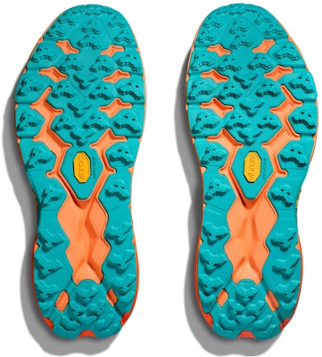 HOKA Speedgoat 5 'Trellis Mock Orange' Lelaki Wanita Larian Kasut 1123157-TMOR Sizing HOKA Speedgoat 5 'Trellis Mock Orange' Lelaki Wanita Larian Kasut 1123157-TMOR