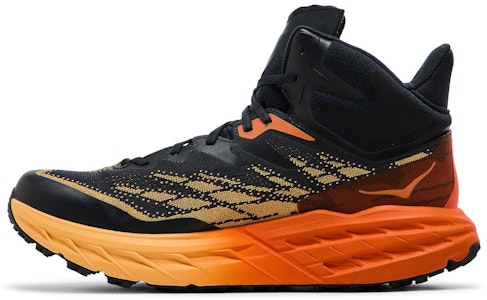HOKA Speedgoat 5 中帮防水登山鞋 '蓝石墨黄琥珀' 1127918-BGAY Lookbook HOKA Speedgoat 5 中帮防水登山鞋 '蓝石墨黄琥珀' 1127918-BGAY