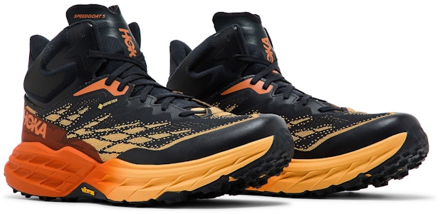 HOKA Speedgoat 5 中帮防水登山鞋 '蓝石墨黄琥珀' 1127918-BGAY Cheap HOKA Speedgoat 5 中帮防水登山鞋 '蓝石墨黄琥珀' 1127918-BGAY