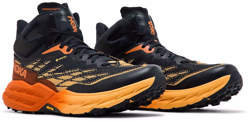 HOKA Speedgoat 5 Mid Gore-Tex 'Biru Graphite Kuning Amber' 1127918-BGAY Cheap HOKA Speedgoat 5 Mid Gore-Tex 'Biru Graphite Kuning Amber' 1127918-BGAY