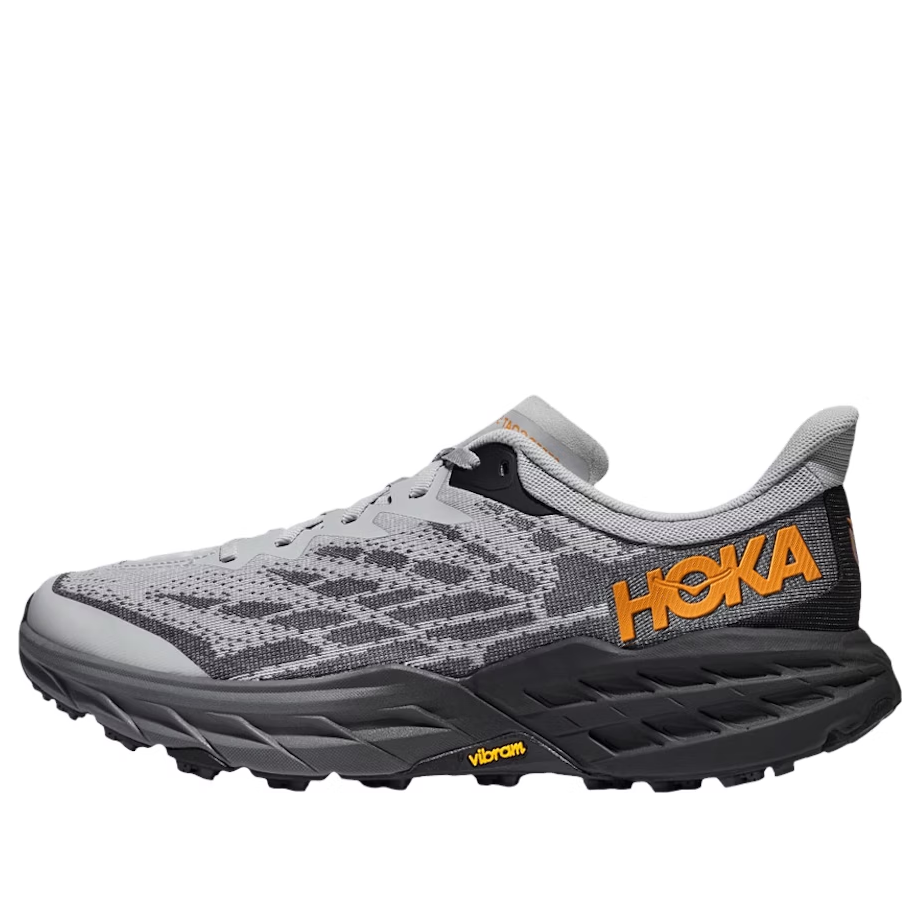 Buy HOKA Speedgoat 5 寬楦款 'Harbor Mist 黑色' 1123159-HMBC