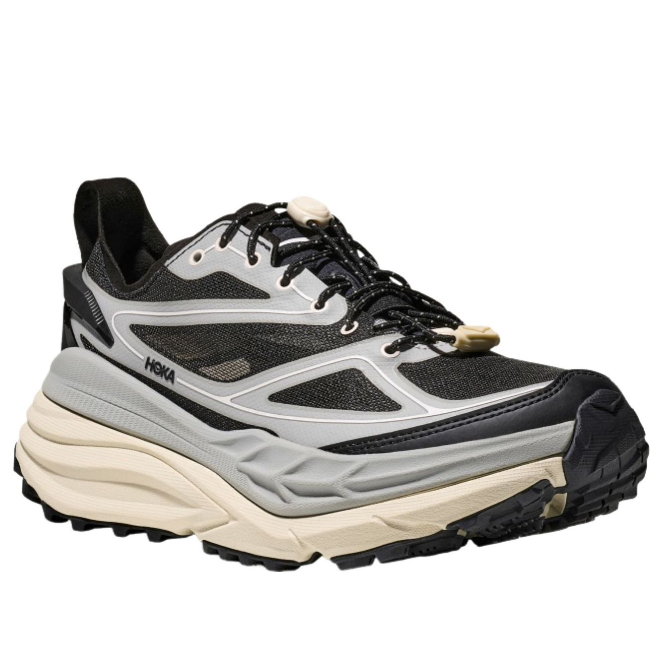 Order HOKA One One Stinson One7 Stellar Grey Eggshell Kasut Lari Lelaki 1168931-SGS