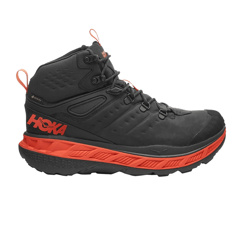 HOKA Stinson Mid GTX 'Anthracite Mandarin Red' 1106515-AMRD
