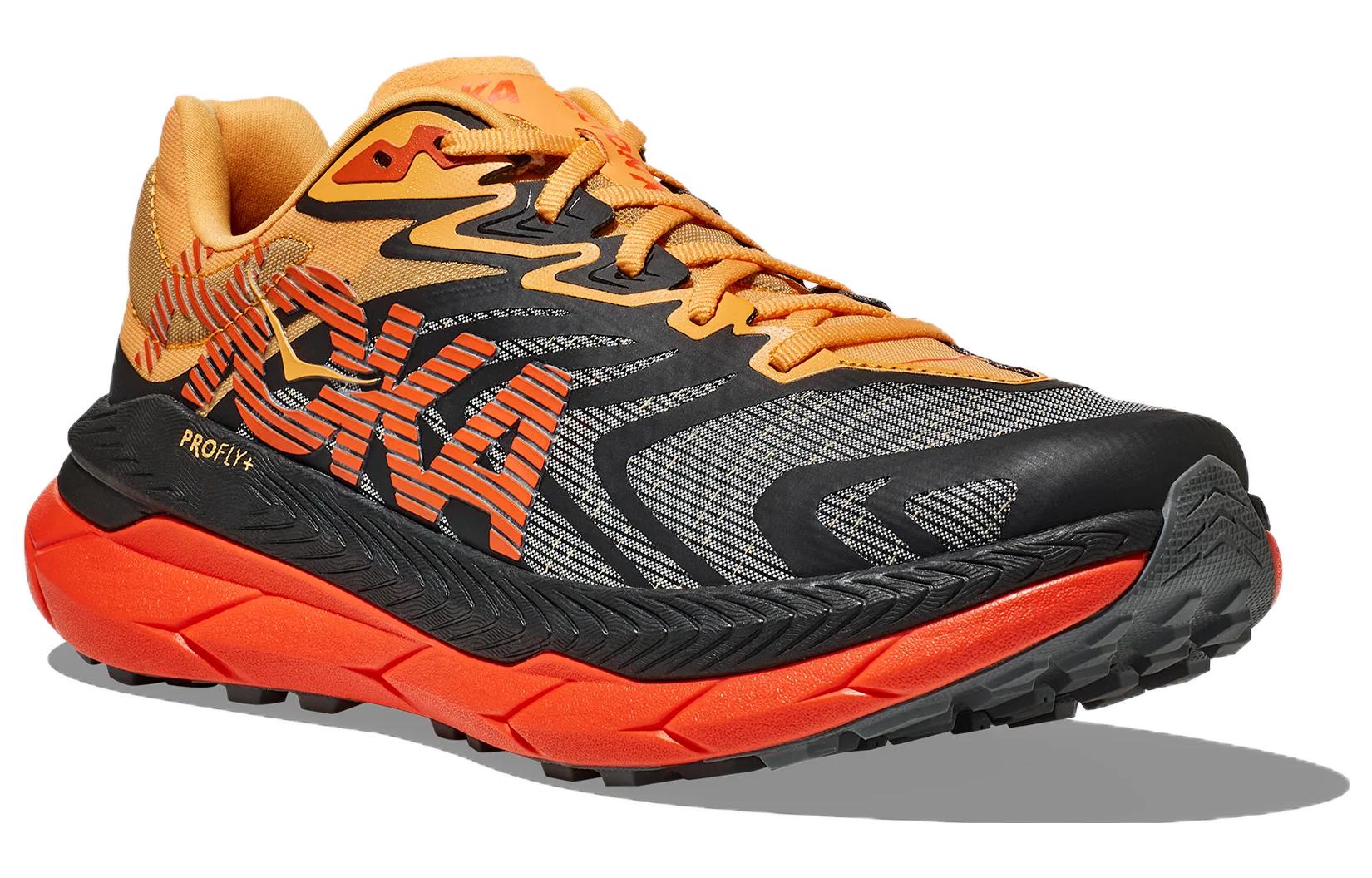 Shop HOKA ONE ONE Tecton X 2 防滑耐磨 低筒 跑步鞋 男款 橘紅色