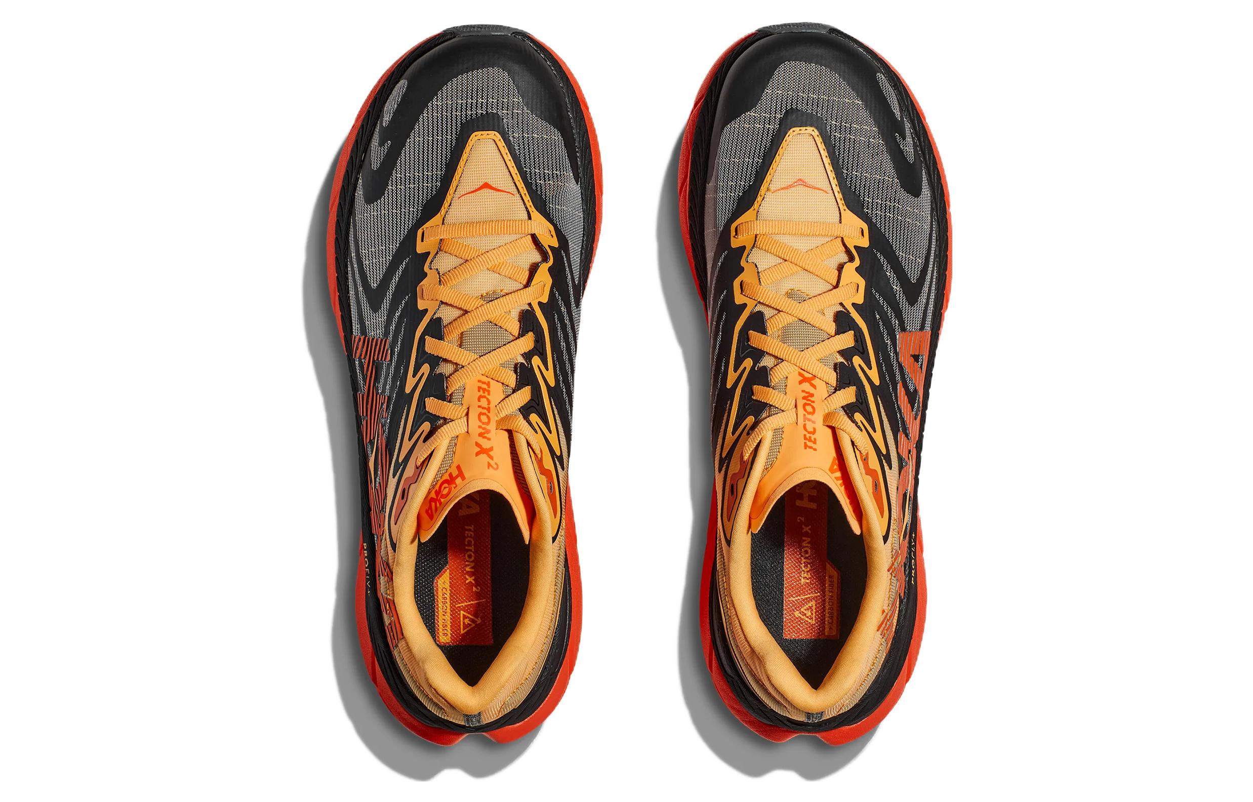 Details for HOKA ONE ONE Tecton X 2 防滑耐磨 低筒 跑步鞋 男款 橘紅色