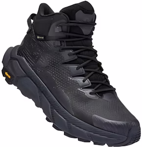 HOKA Trail Code GORE-TEX 'Black Raven' Hitam 1123165-BRVN Lookbook HOKA Trail Code GORE-TEX 'Black Raven' Hitam 1123165-BRVN