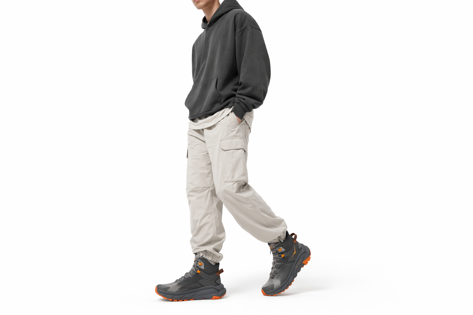 Order HOKA Trail Code GORE-TEX '岩堡柿橙'越野鞋 1123165-CPOR