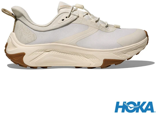 HOKA Transport 2 宽版休闲鞋 白色/雪岩白 HO1174777ABST Lookbook HOKA Transport 2 宽版休闲鞋 白色/雪岩白 HO1174777ABST