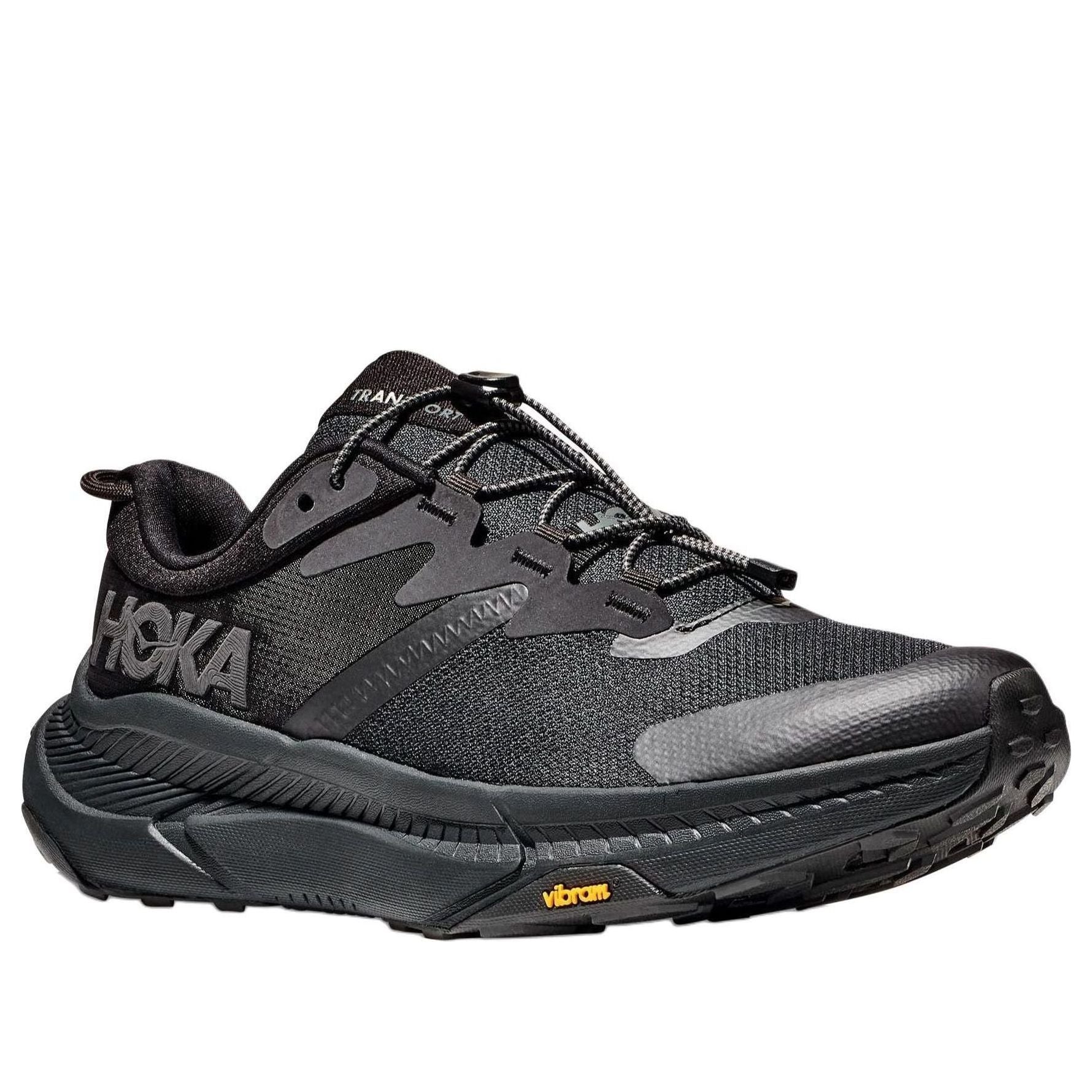 Shop HOKA Transport 2E Wide 'Black' 1164370-BBLC