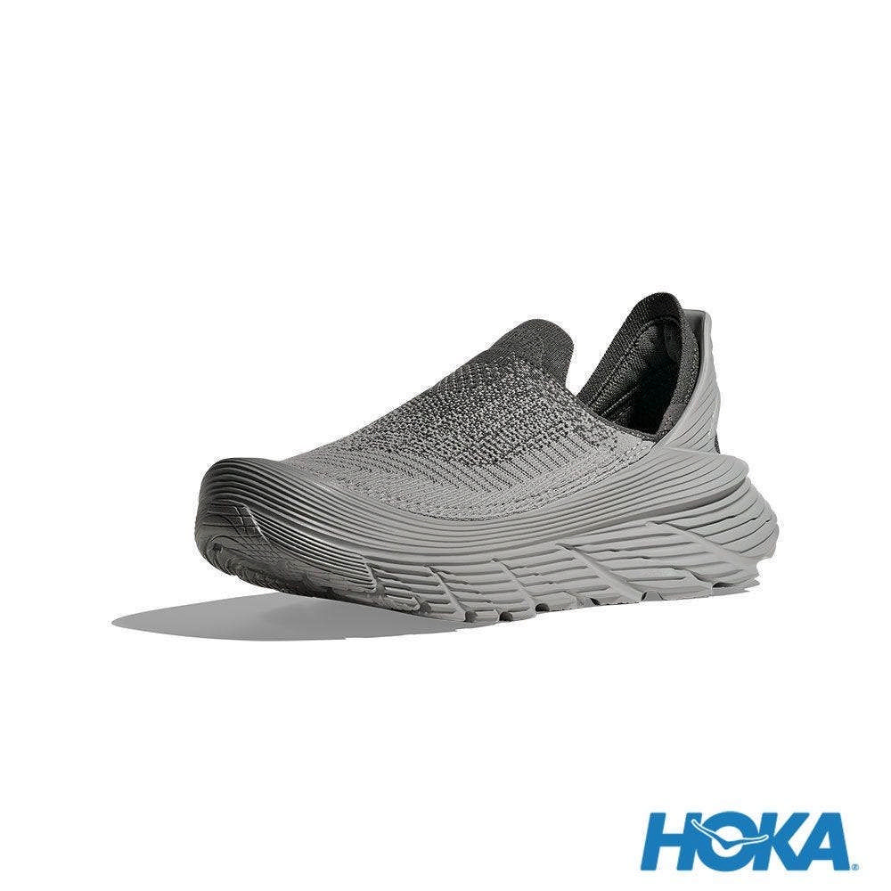 Shop HOKA U Restore TC Recovery Shoes Space Gray/Planetary Gray HO1134532STLLT