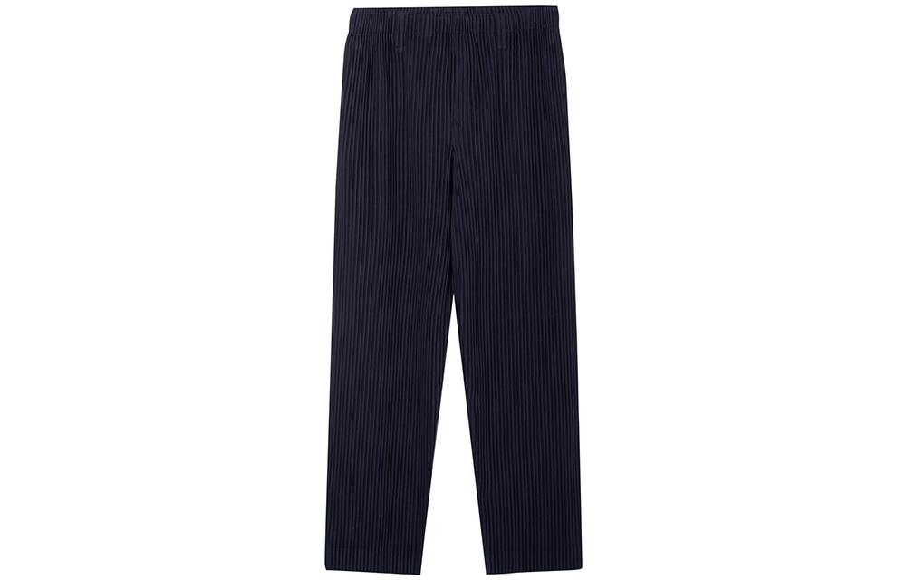 Lookbook Homme Plissé Issey Miyake 經典百摺直筒長褲 深藍色 HP55JF150-75