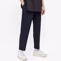 Purchase Homme Plissé Issey Miyake 經典百摺直筒長褲 深藍色 HP55JF150-75