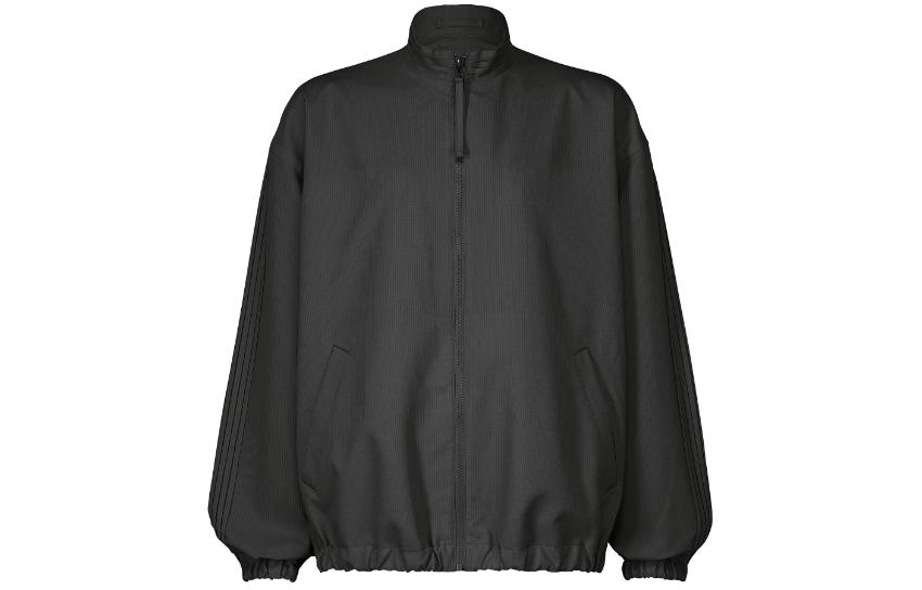 HOMME PLISSÉ ISSEY MIYAKE Akiha Pleats Zip-Up Jacket Black Outerwear LA41FC155-15