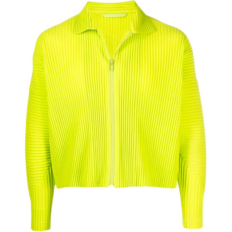 HOMME PLISSÉ ISSEY MIYAKE FW21 Pleated Short Zip Jacket Men’s HP16JL105-61