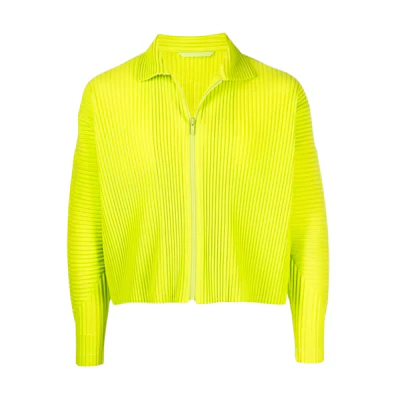 HOMME PLISSÉ ISSEY MIYAKE FW21 Pleated Short Zip Jacket Men’s HP16JL105-61