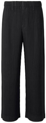オムプリッセ イッセイ ミヤケ FW22 ブラック プリーツ メンズ リラックスパンツ HP28JF159-15 Order オムプリッセ イッセイ ミヤケ FW22 ブラック プリーツ メンズ リラックスパンツ HP28JF159-15