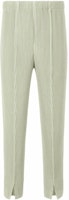 Homme Plissé Issey Miyake FW22 Frost Gray Straight-Leg Split Pants. HP23JF124-09 Homme Plissé Issey Miyake FW22 Frost Gray Straight-Leg Split Pants. HP23JF124-09