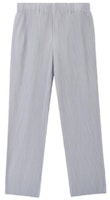 Homme Plissé Issey Miyake Gray Classic Pleated Straight-Leg Pants for Men. HP55JF150-11 Homme Plissé Issey Miyake Gray Classic Pleated Straight-Leg Pants for Men. HP55JF150-11