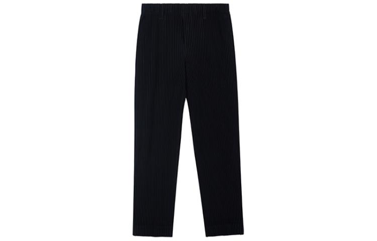 Order Homme Plissé Issey Miyake 經典JF150直筒褶皺長褲 黑色 HP55JF150-15