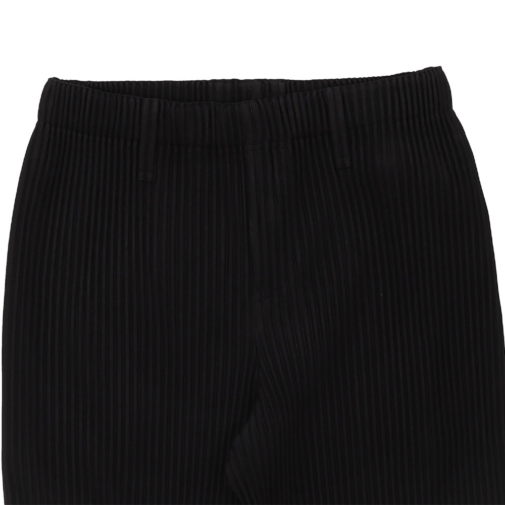 Sizing Homme Plissé Issey Miyake 經典JF150直筒褶皺長褲 黑色 HP55JF150-15