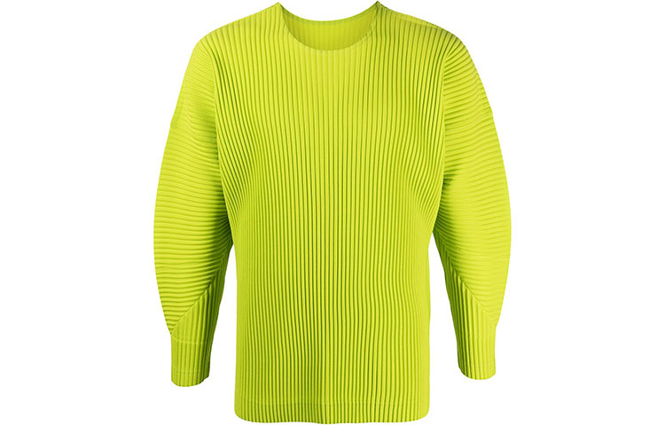 HOMME PLISSÉ ISSEY MIYAKE Lantern Sleeve Drop Shoulder Sweatshirt HP16JK107-61