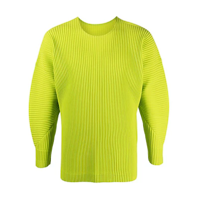 HOMME PLISSÉ ISSEY MIYAKE Lantern Sleeve Drop Shoulder Sweatshirt HP16JK107-61