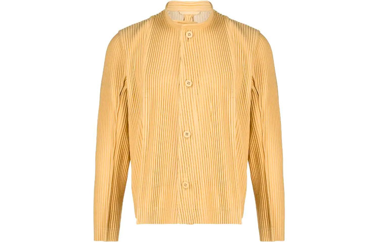 HOMME PLISSÉ ISSEY MIYAKE Pleated Long-Sleeve Jacket for Men HP16JC157-54