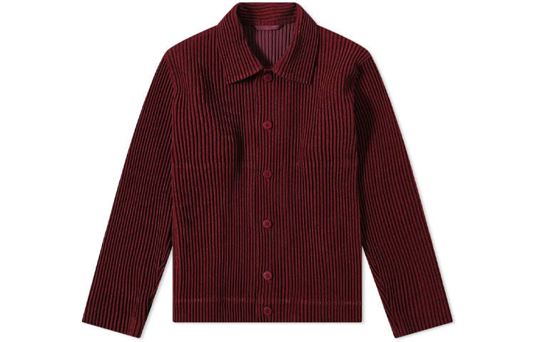 HOMME PLISSÉ ISSEY MIYAKE Single-Breasted Jacket Red () HP18FC311-24