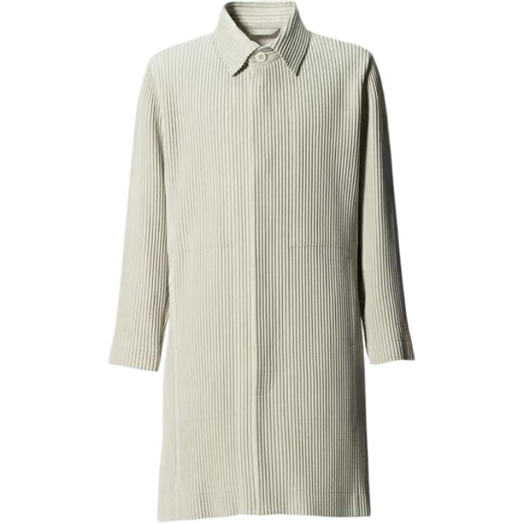 HOMME PLISSÉ ISSEY MIYAKE Solid Color Long Sleeve Jacket HP03FA006-03