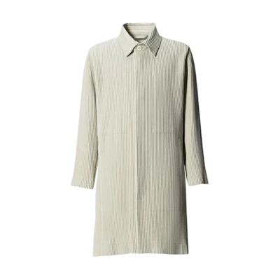 HOMME PLISSÉ ISSEY MIYAKE Solid Color Long Sleeve Jacket HP03FA006-03