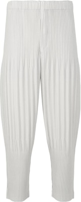 オムプリッセ イッセイミヤケ ソリッドプリーツ カジュアルパンツ グレー HP55JF451-11 Order オムプリッセ イッセイミヤケ ソリッドプリーツ カジュアルパンツ グレー HP55JF451-11