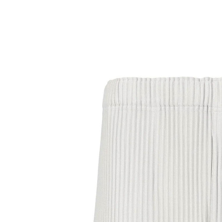 Lookbook オムプリッセ イッセイミヤケ ソリッドプリーツ カジュアルパンツ グレー HP55JF451-11