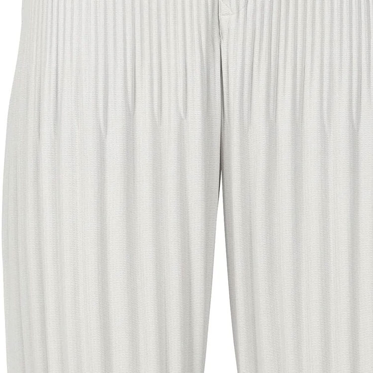 Purchase オムプリッセ イッセイミヤケ ソリッドプリーツ カジュアルパンツ グレー HP55JF451-11