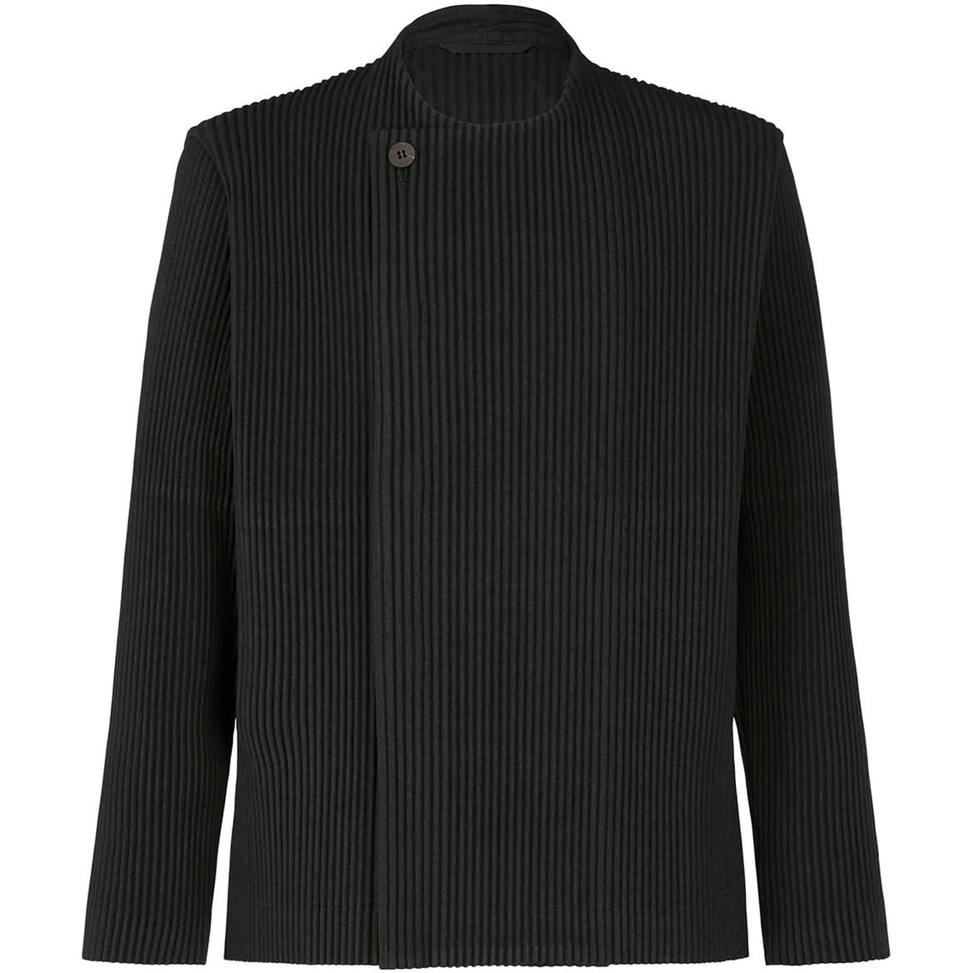HOMME PLISSÉ ISSEY MIYAKE Solid Pleated Single-Breasted Jacket Men HP36FD301-15