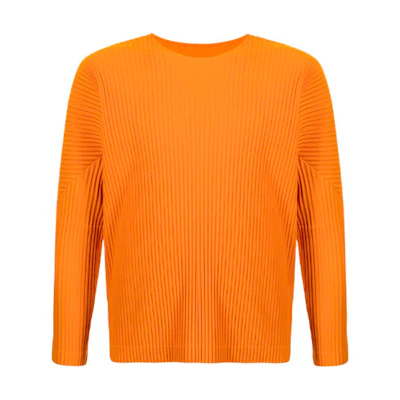 HOMME PLISSÉ ISSEY MIYAKE SS21 Logo Crewneck Sweatshirt HP16JK111-33