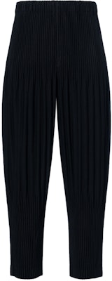 オムプリッセ イッセイミヤケ SS22 ブラック プリーツ リラックス テーパードパンツ メンズ HP55JF151-15 Buy オムプリッセ イッセイミヤケ SS22 ブラック プリーツ リラックス テーパードパンツ メンズ HP55JF151-15