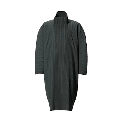 HOMME PLISSÉ ISSEY MIYAKE SS22 Pleated Turtleneck Long Sleeve Jacket Men HP03JA115-14