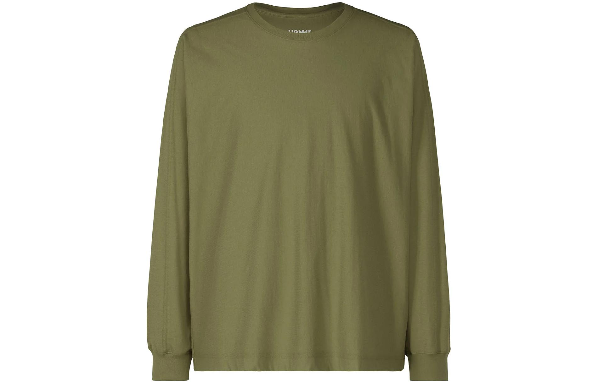 HOMME PLISSÉ ISSEY MIYAKE SS23 Green Crewneck Pullover Sweatshirt HP36JK201-62