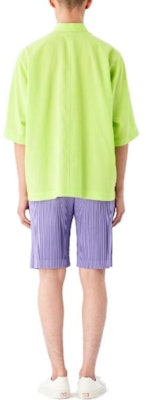 三宅一生Homme Plissé 2023紫色男士褶皱休闲短裤 HP31JF120-80 Shop 三宅一生Homme Plissé 2023紫色男士褶皱休闲短裤 HP31JF120-80