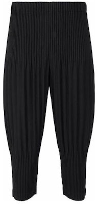 オムプリッセ イッセイミヤケ SS23 ソリッドプリーツニットパンツ ブラック HP55JF453-15 Order オムプリッセ イッセイミヤケ SS23 ソリッドプリーツニットパンツ ブラック HP55JF453-15