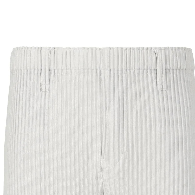Sizing Homme Plissé Issey Miyake SS23 素色百褶直筒休閒褲 中腰 男裝褲。 HP55JF450-15