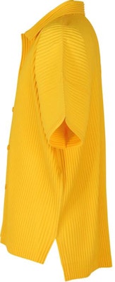 オムプリッセ イッセイミヤケ SS24 イエロー プリーツ 半袖シャツ. HP48JJ102-52 Shop オムプリッセ イッセイミヤケ SS24 イエロー プリーツ 半袖シャツ. HP48JJ102-52