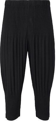 Homme Plissé Issey Miyake SS24 黑色褶皺錐形長褲 休閒穿搭 HP55JF353-15 Buy Homme Plissé Issey Miyake SS24 黑色褶皺錐形長褲 休閒穿搭 HP55JF353-15