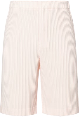 Homme Plissé Issey Miyake SS24粉色修身弹力腰休闲短裤。 HP48JF110-20 Buy Homme Plissé Issey Miyake SS24粉色修身弹力腰休闲短裤。 HP48JF110-20